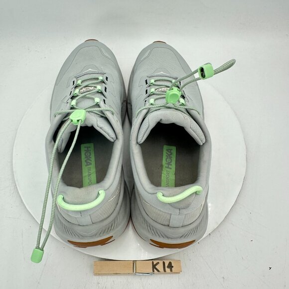 Hoka One One Transport Women Size 9.5B 1123154-HMLG Harbor Mist Grey Shoes - Picture 9 of 11